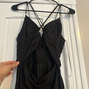 Linen keyhole Zara dress size small